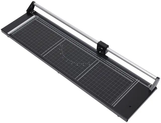 Alt view image 3 of 7 - Precision Manual Rotary Paper Trimmer 36 inch Sharp Photo Paper Rolling Cutter Heavy Duty
