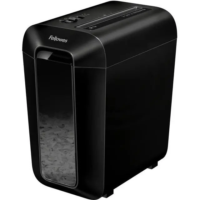 Alt view image 4 of 7 - LX65 10-Sheet, P4 Cross-Cut Deskside Paper Shredder with SafeSense