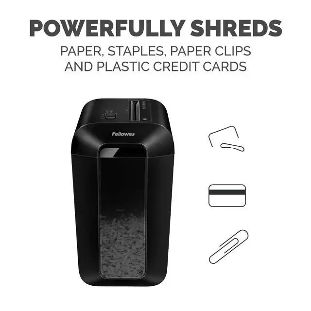 Alt view image 6 of 7 - LX65 10-Sheet, P4 Cross-Cut Deskside Paper Shredder with SafeSense