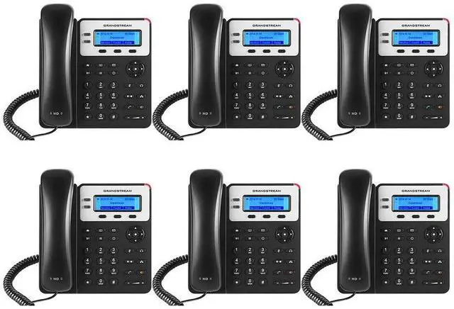 Main image of GXP1620, 2 SIP acct., SMB IP Phone 3-way, Multi-language Bundle of 6
