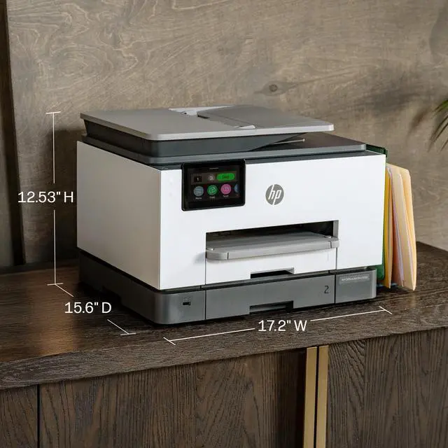 Alt view image 6 of 7 - OfficeJet Pro 9135 Wireless All-in-One Color Inkjet Printer, Print, Scan, Copy, Fax, ADF, Duplex Print/scan, Best-for-Office, 3 Month Trial of Instant Ink Included, AI-Capable (C2WM0A)