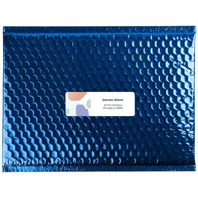 Alt view image 7 of 7 - Mailing Address Labels, Laser Printers, 3,500 Labels, 1-1/3 x 4, Permanent Adhesive, 2 Packs (5962)