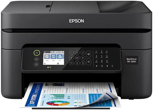 Main image of Workforce WF-2850 Wireless All-in-One Printer with Scan, Copy, Fax