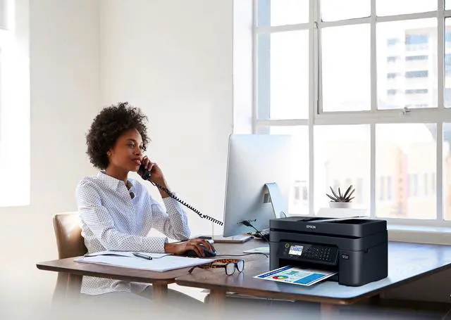 Alt view image 7 of 7 - Workforce WF-2850 Wireless All-in-One Printer with Scan, Copy, Fax