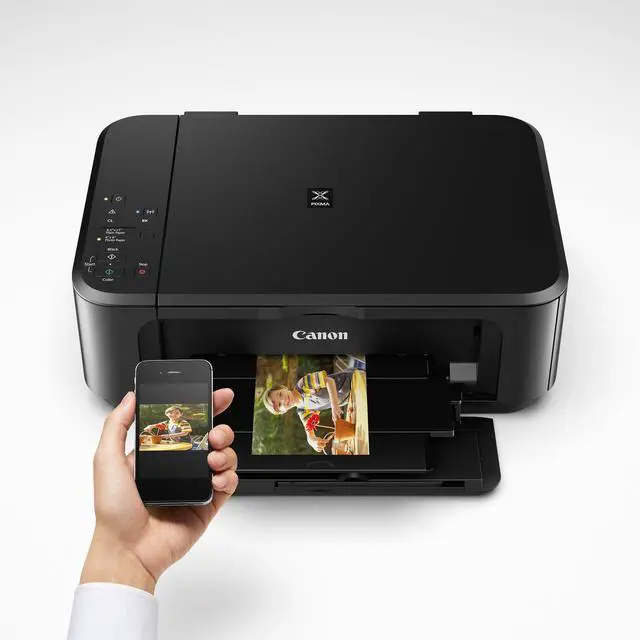 Alt view image 3 of 7 - Pixma MG3620 Wireless All-in-One Color Inkjet Printer with Mobile and Tablet Printing, Black