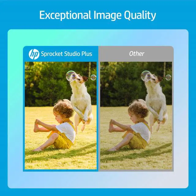 Alt view image 6 of 7 - Sprocket Studio Plus 4x6 Wireless Instant Photo Printer, Wi-Fi, Premium Dye Sublimation, Prints Vibrant Color Pictures Bundle: Photo Album, Markers, Photo Paper, and Stickers