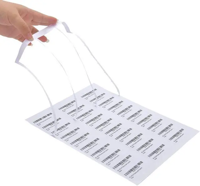 Alt view image 3 of 7 - 30 UP Labels 1" x2-5/8 Mailing Shipping Address FBA Label for Laser/Inkjet Printers, White Blank Sticker Name Tags, Printable Address Label (4000 Sheets, 120,000 Labels)