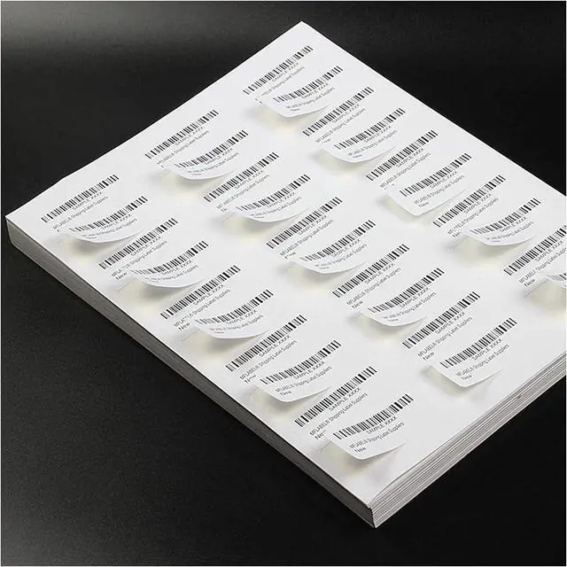Alt view image 7 of 7 - 30 UP Labels 1" x2-5/8 Mailing Shipping Address FBA Label for Laser/Inkjet Printers, White Blank Sticker Name Tags, Printable Address Label (4000 Sheets, 120,000 Labels)