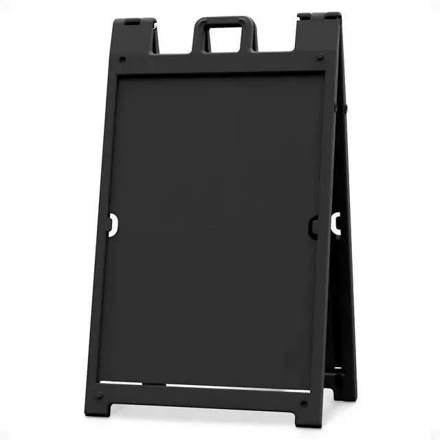 Main image of Signicade Deluxe A Frame Sidewalk Curb Sign in Black