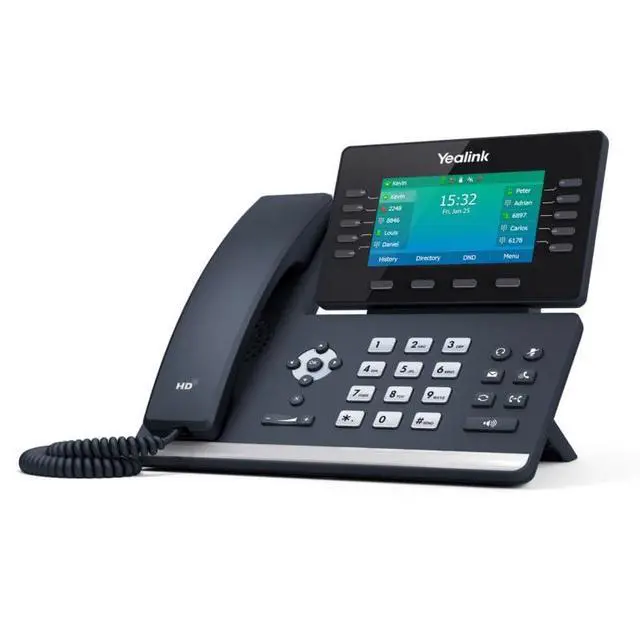 Alt view image 3 of 4 - Yealink T54W IP Phone - Power Adapters Included