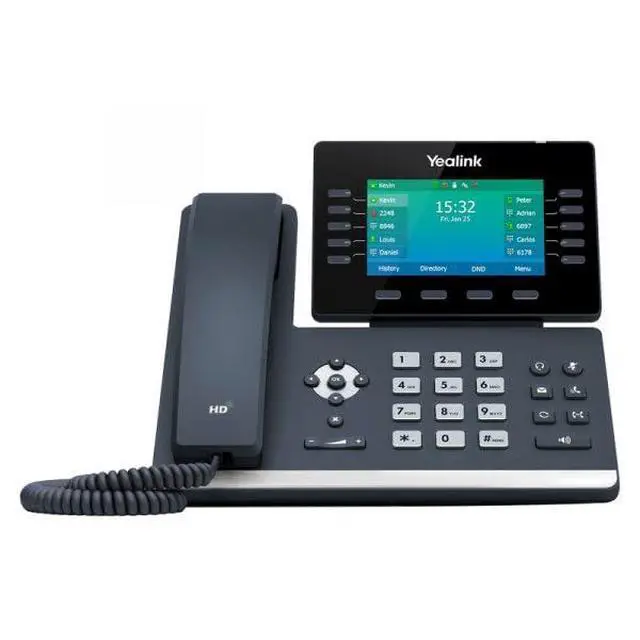 Alt view image 4 of 4 - Yealink T54W IP Phone - Power Adapters Included