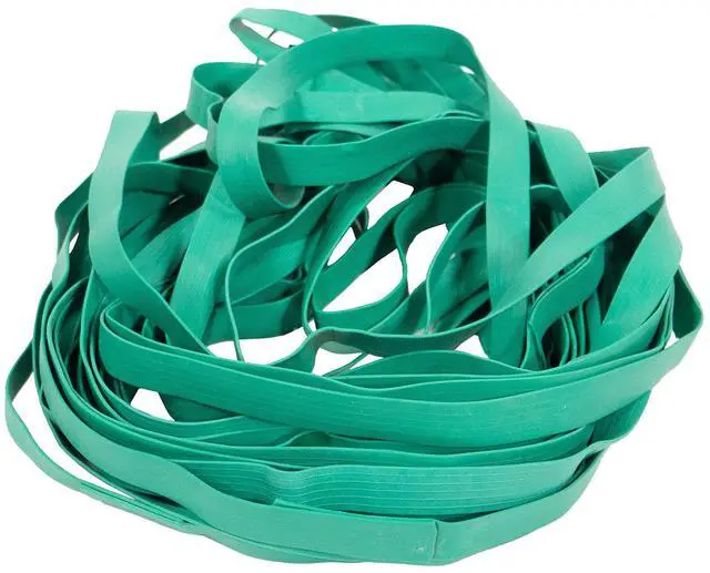 Main image of Large Rubber Moving Bands 30 Inch (240-Pack), 30 Inch Unstretched - 60 Inch Fully Stretched, Green Extra Strength Large Moving Rubber Bands for Furniture, Mover Blankets, & Pallets