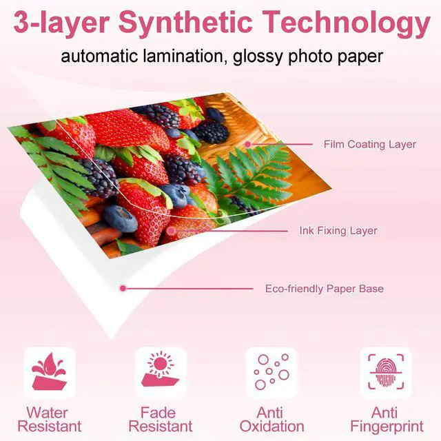 Alt view image 2 of 7 - Compatible for Canon Selphy CP1500 CP1300 Ink and Paper 4x6 KP-108in Compatible with CP910 CP780 CP1200 CP1000 CP810 CP760 CP720 Printer, 12 Ink cartridges + 432 Sheets Photo Paper Bulk Pack