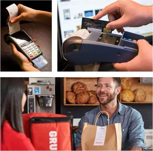 Alt view image 5 of 5 - 2 1/4 x 50 Thermal Paper Receipt Rolls 2.25 x 50 ft Receipt Paper POS Cash Register Fits Credit Card Terminals Verifone (500 Rolls)