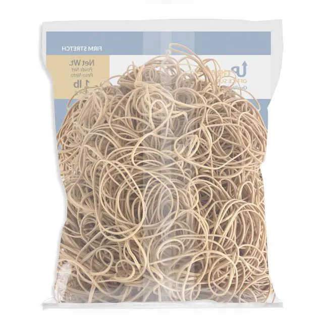 Alt view image 6 of 7 - Upgrade Office Supply Rubber Bands, Size #19 (3-1/2 in x 1/16 in), 25,000 Bands, 20 lb Case, USA