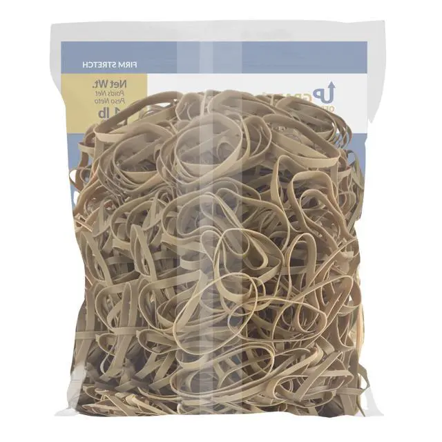Alt view image 4 of 7 - Upgrade Office Supply UPG22464CS Rubber Bands, Size #64 (3-1/2 in x 1/4 in), 320 Bands, 1 lb Bag, 20 Pack Case, USA