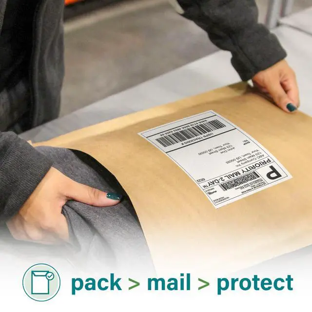 Alt view image 6 of 7 - Large Recyclable Paper Mailers - 15.5" x 18.5" - 250 Count - Brown Expandable Envelopes & Shipping Bags - Made in the USA - Double-Walled Kraft Paper (01916)
