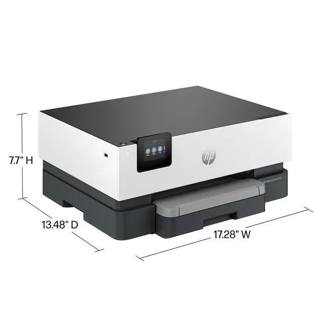 Alt view image 5 of 7 - Officejet Pro 9110b Desktop Wireless Inkjet Printer - Color