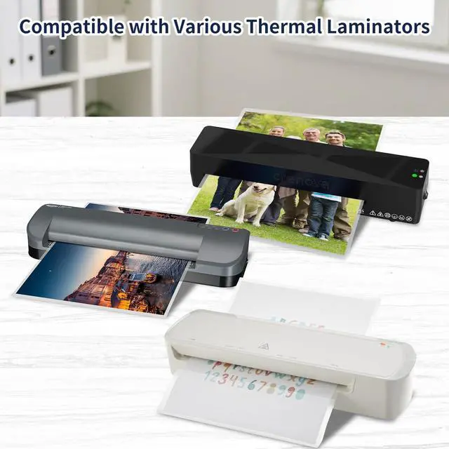 Alt view image 3 of 7 - Thermal Laminating Pouches 2000 Pack, 3 Mil, 9 x 11.5 Inch Laminating Sheets, Letter Size Lamination Sheet Paper for Thermal Laminators, Laminate Sheets for Office, School, and Home Use