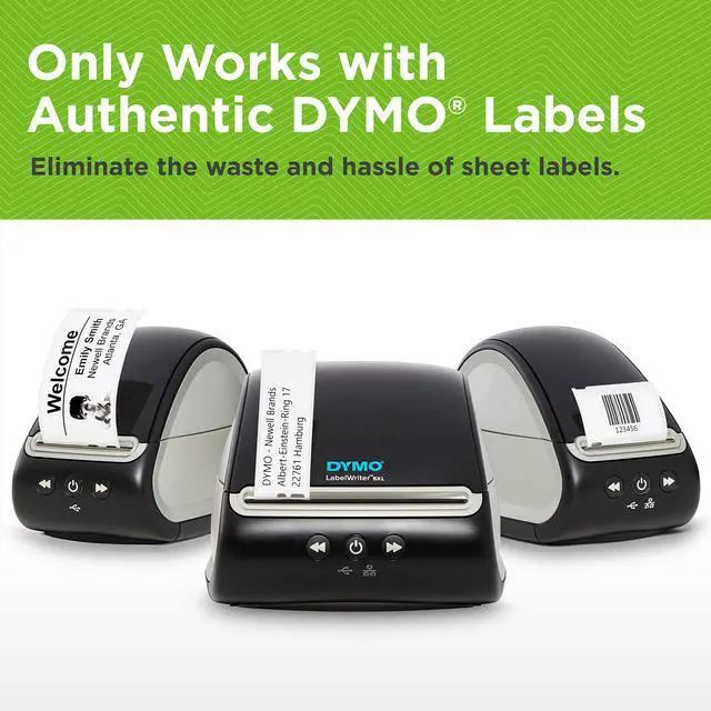Alt view image 3 of 7 - LabelWriter 550 Direct Thermal Printer with Automatic Recognition for Address, Shipping and Barcode Labels | EU Plug