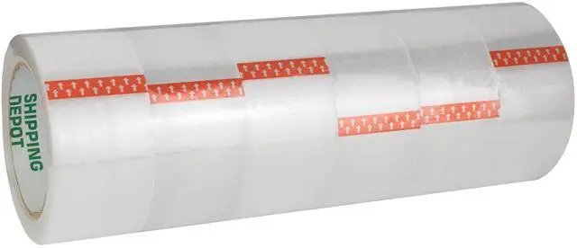 Main image of Clear Packing Tape (144 Rolls) Industrial 2 Mil - 2 inch x 110 Yards for Packing, Shipping, Moving BoxesRefill for Packing, Shipping, Sealing Moving Boxes