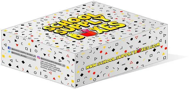 Main image of Elementary School Essentials Bundle | Case (4 Boxes) - 91 Pieces per Box Back to School Essentials | Includes Binders, Folers, Notebooks, Paper, Pencils, Pens, & More