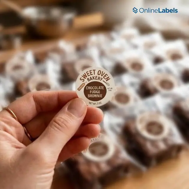 Alt view image 2 of 7 - 1.67 Inch Round Labels - Pack of 48,000 Circle Stickers, 2,000 Sheets - Inkjet/Laser Printer