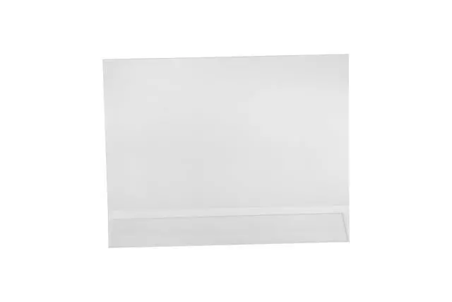 Alt view image 5 of 7 - Clear Sign Holders - 11 x 8.5 Horizontal Landscape Slanted Acrylic Display Stand - Durable Picture Frame for Office, Retail, and Home Use (50 Pack)