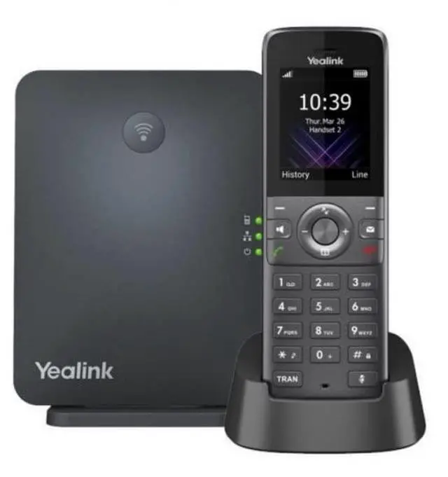 Alt view image 2 of 3 - IP Phone W73P Bundle of W70B Base and W73H handset + 1-Unit W73H Handset