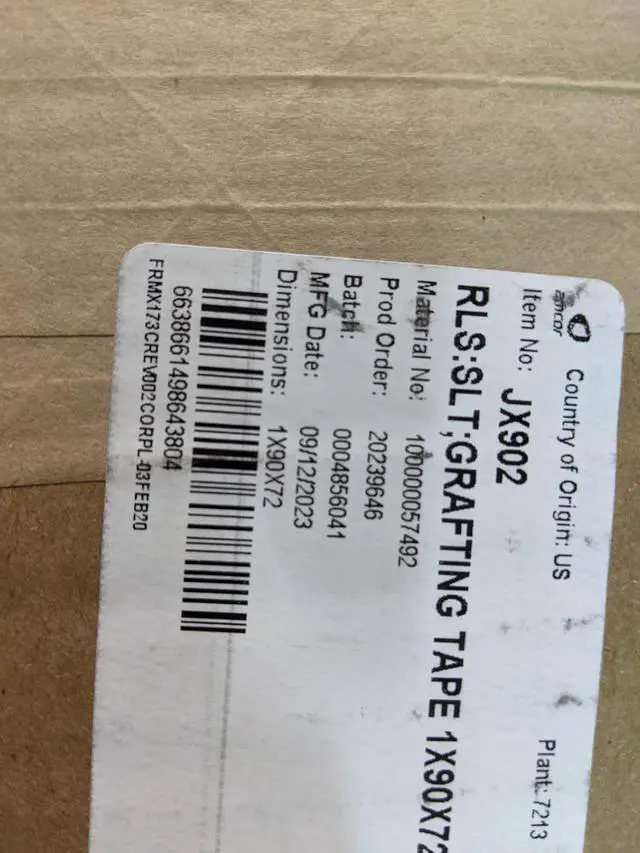 Alt view image 3 of 4 - Genuine Parafilm Nursery Grafting Tape 1" Roll 30 Yards 90' 1080 Inches Per Roll (3 Boxes (18 Rolls))