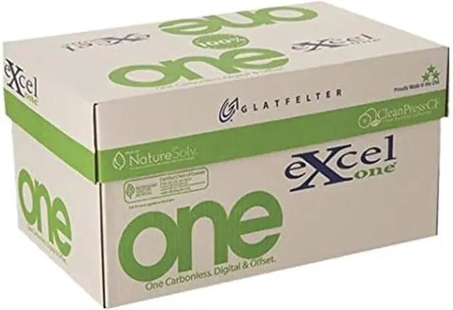 Main image of Excel One Carbonless 230949 2-Part Reverse Paper (Canary/White), 8.5" x 11" (10 Reams) 5,000 Sheets