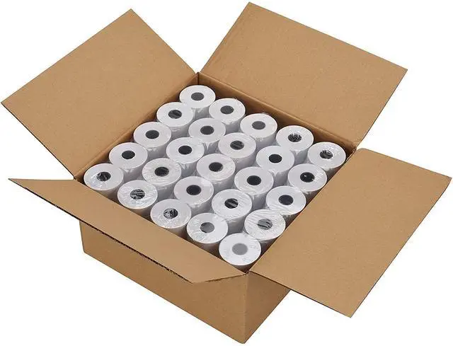 Alt view image 3 of 3 - 2 1/4" x 85' Thermal Receipt Paper, Cash Register POS Receipt Paper (200 Rolls)