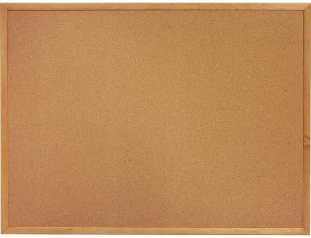 Main image of Cork Board 6 x 4 Oak frame bulletin board