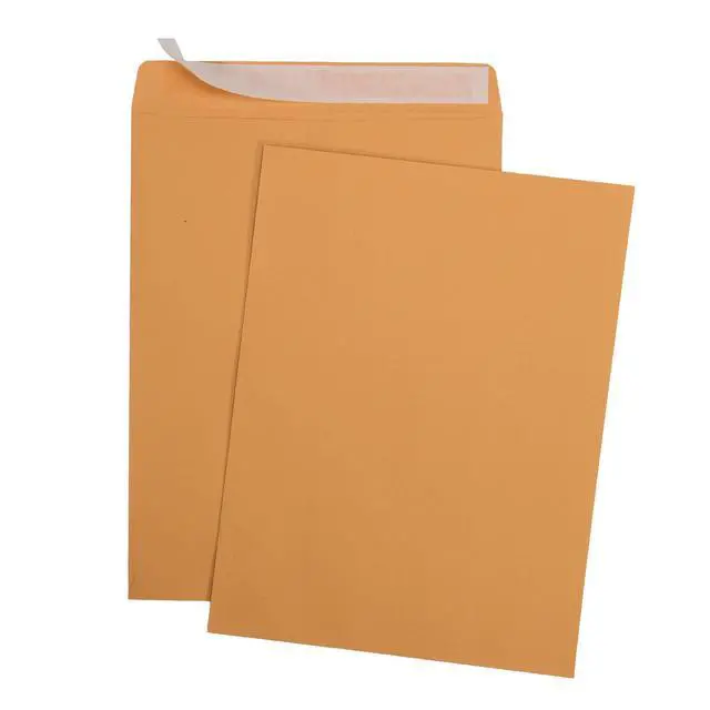 Alt view image 3 of 6 - 6 x 9 Self-Seal Brown Kraft Catalog Envelopes - 28lb, Ultra Strong Quick-Seal, 6x9 inch - 1000 Count (38900-CS)