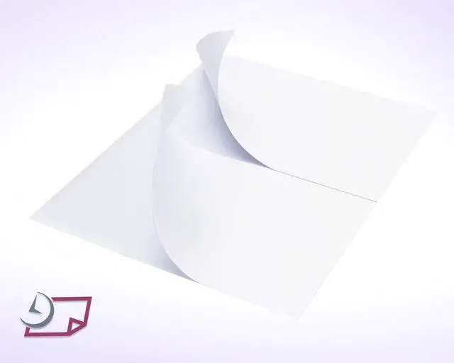Alt view image 2 of 7 - Half Sheet Shipping Labels 5.5" x 8.5" Printable Blank Labels for Laser & Inkjet Printers, White Self-Adhesive Stickers, 2 Per Page for Ship, FBA, UPS & FedEx, Made in USA, 1000 Pack