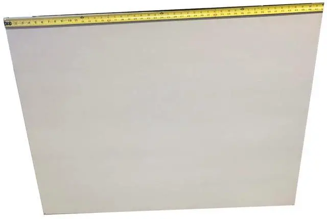 Main image of (1,728 in²) 48x36 Stainless Steel Sheet Metal with 1mm Thickness | Bulletin Board to Hang Your Magnets, Magnetic Spice Jars, Office, Jewelry, Crafting, Cabinets, Kitchen Splash Guard