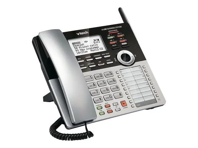 Alt view image 3 of 3 - CM18245 Extension Deskset for CM18845 Small Business Office Phone System