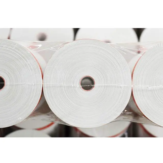 Alt view image 3 of 4 - (100 Rolls - Coreless) 3 1/8 x 230 (48 GSM Paper Thickness) BPA Free Premium A Grade POS Thermal Receipt Printer Paper