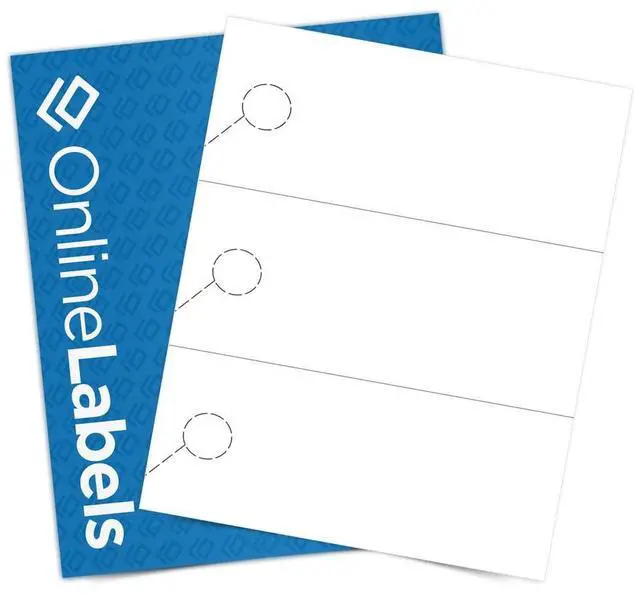 Main image of Door Hangers - 8.5 x 3.66 - Cardstock - Pack of 1,500, 500 Sheets - Inkjet/Laser Printer