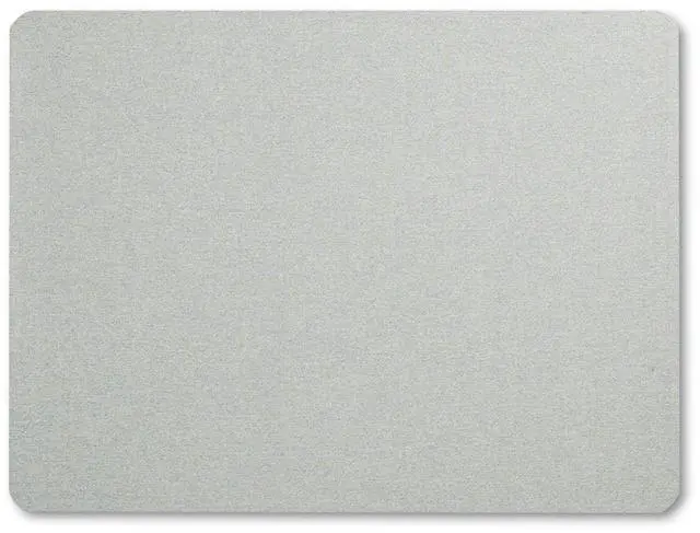 Main image of Bulletin Board 48"W x 36"H Fabric Cork Board Alternative for Office School or Home Décor, Gray (7684G)