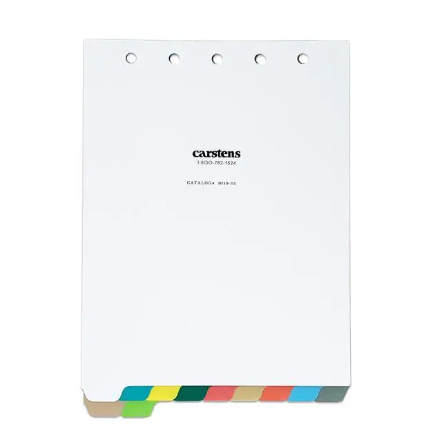 Alt view image 2 of 5 - Heavy Duty Plastic Dividers, 11-Tab, Multi-Color, Blank, for Top-Opening Ring Binders, Case of 10
