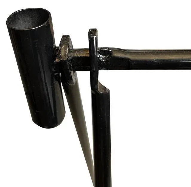 Alt view image 3 of 5 - 4 Less Co 5 Pack of Metal A-Frame Stand for Open House Sign for Realtor 18x24 Foldable - Black