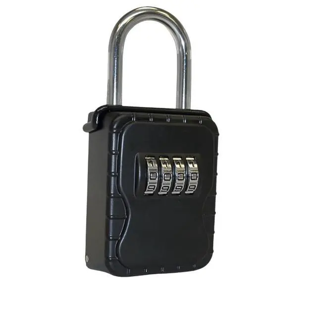 Alt view image 2 of 7 - Key Lockbox Hide A Key Outdoor Hanging Lock Box Keysafe for Keys with Set Your Own 4 Digit Combination Code - 3200 (12)