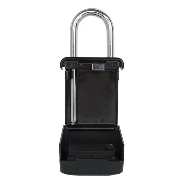 Alt view image 4 of 7 - Key Lockbox Hide A Key Outdoor Hanging Lock Box Keysafe for Keys with Set Your Own 4 Digit Combination Code - 3200 (12)