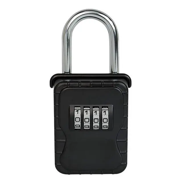 Alt view image 6 of 7 - Key Lockbox Hide A Key Outdoor Hanging Lock Box Keysafe for Keys with Set Your Own 4 Digit Combination Code - 3200 (12)
