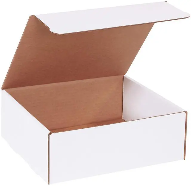 Main image of Small Shipping Boxes 11'L x 10'W x 4'H, 50-Pack | Foldable Corrugated Cardboard Crush-Proof Box for Shipping, Packing, Moving and Storage 11x10x4