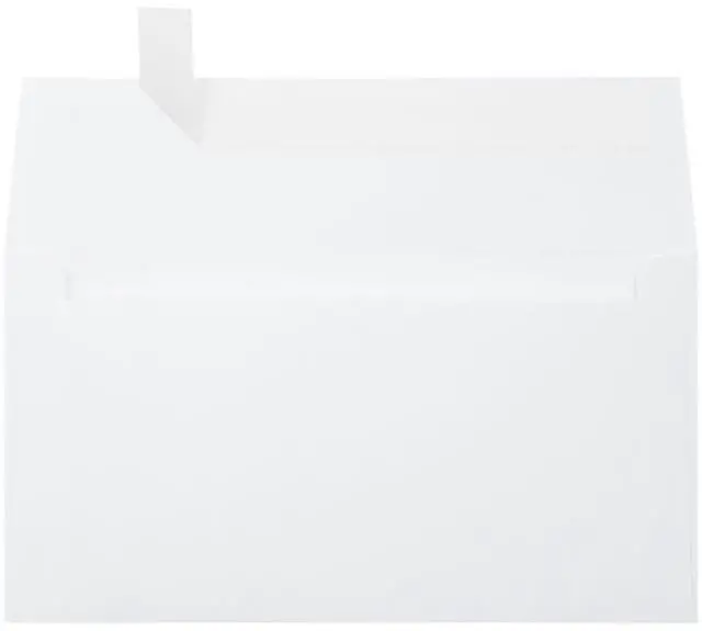 Main image of Photo Greeting Invitation Envelopes | 4 3/8" x 8 1/4" | Bright White | 70lb. Text | 1,000 Qty