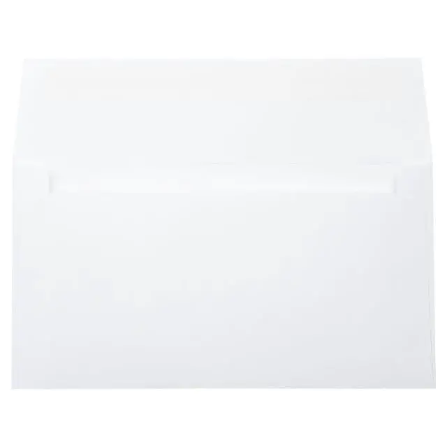 Alt view image 3 of 7 - Photo Greeting Invitation Envelopes | 4 3/8" x 8 1/4" | Bright White | 70lb. Text | 1,000 Qty