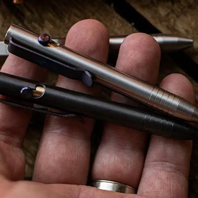 Alt view image 2 of 4 - Mini Bolt Action Pen (Zirconium)