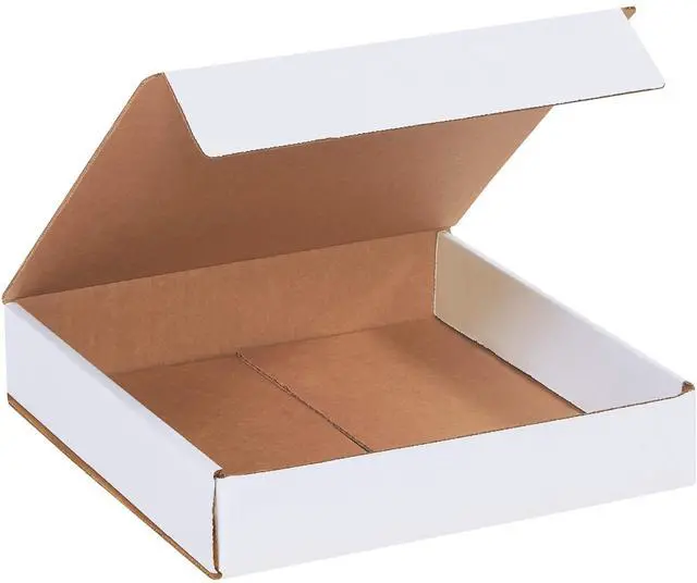 Main image of AVIDITI Small Shipping Boxes 10"L x 10"W x 2"H, 50-Pack | Foldable Corrugated Cardboard Crush-Proof Box for Shipping, Packing, Moving and Storage 10x10x2